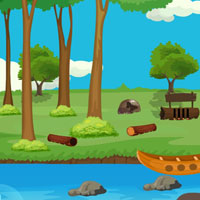 Free online html5 games -  Green Garden Boy Rescue  game 