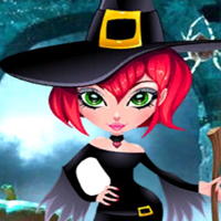 Free online html5 games - Palani Scary Palace Witch Escape game 