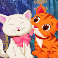 Free online html5 games - G4K Cute Friends Rescue Escape game 