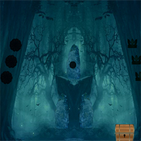 Free online html5 games - 8bGames Forest Hut Escape game 