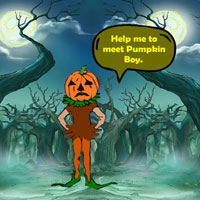 Free online html5 games - G2R Pumpkin Couple Meetup game 