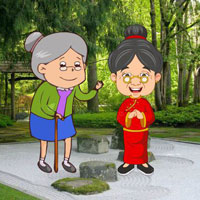 Free online html5 games - G2R Grandma Friends Meetup game 