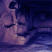 Free online html5 games - Abandoned Blue Cave Escape game 