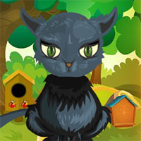 Free online html5 games - G4K Black Cat Rescue 2 game 