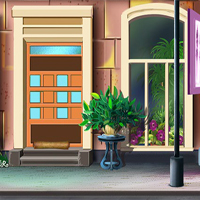Free online html5 games - 365Escape Cartoon Street 4 game 