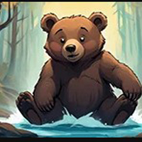 Free online html5 games - Save The Falling Bear Game game 