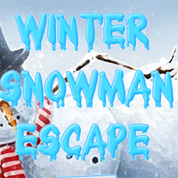 Free online html5 games - Winter Snowman Escape game 
