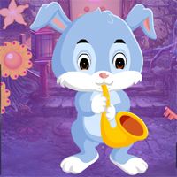 Free online html5 games - Games4King Saxophone Playing Bunny Escape game 