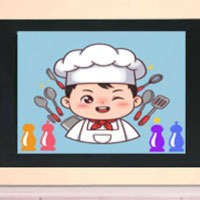 Free online html5 escape games - 8B Chef Kitchen Door Escape