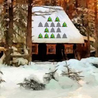 Free online html5 games - Pleasant Christmas Fores Escape game 