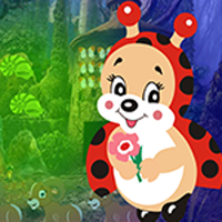 Free online html5 games - Wee Ladybug Escape game 