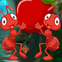 Free online html5 games - Smiling Ants Escape game 