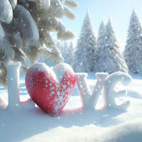 Free online html5 games - Snow Valentine Escape HTML5 game 