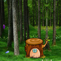 Free online html5 games - Diamond Forest Escape game 