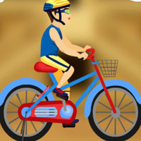 Free online html5 games - G2J Bicycle Traveler Key Rescue game 