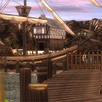 Free online html5 games - 365Escape Pirate Island Escape game 
