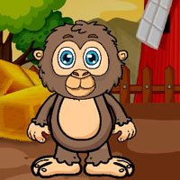 Free online html5 games - Rescue The Jolly Monkey game 