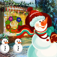 Free online html5 games - Games4King Christmas Snowman Rescue game 