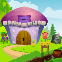 Free online html5 games - Cute Devil Creature Rescue Games4King game 