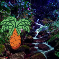 Free online html5 games - Aesthetic Blue Forest Escape HTML5 game - WowEscape 