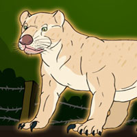 Free online html5 games - G2J Marsupial Lion Rescue game 