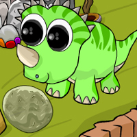 Free online html5 games - Games2Jolly Baby Triceratops Rescue game 