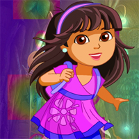 Free online html5 games - Games4King Gleeful Gril Rescue game 
