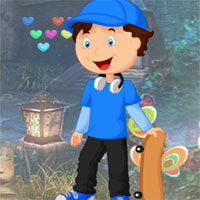 Free online html5 games - G4k Skateboard Stripling Rescue Escape game - WowEscape 