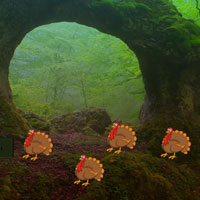 Free online html5 games - Thanksgiving Turkey Timberland Escape game 