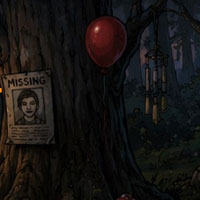 Free online html5 escape games - Horror Dark Forest Hidden Objects