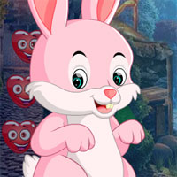 Free online html5 games - G4k Pinky Rabbit Rescue game 
