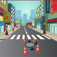 Free online html5 games - Underground man escape game 