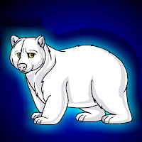Free online html5 games - G2J White Polar Bear Escape game 