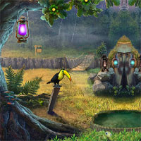 Free online html5 games - 8bGames Tribal Girl Escape game 