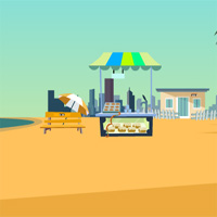 Free online html5 games - Escape From Beach Map	 game 