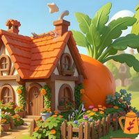 Free online html5 escape games - Carrot Village