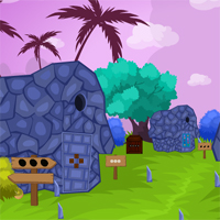 Free online html5 games - 8bGames Tribal Boy Escape game 