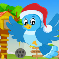 Free online html5 games - G4K Santa Bird Rescue game 