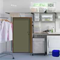 Free online html5 games - GFG Organized Laundry Room Escape game - WowEscape 