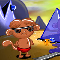 Free online html5 games - Monkey Go Happy Stage 563 game 