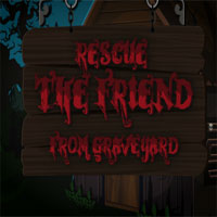 Free online html5 games - Rescue The Friend From Graveyard game 