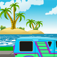 Free online html5 games - Escape The Beach game 
