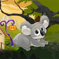 Free online html5 games - Cute Koala Rescue Games4King game 