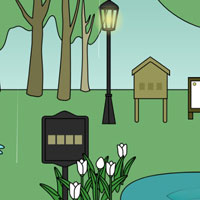 Free online html5 games - Going Out in the Rain Escape game 