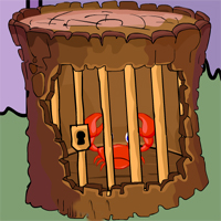 Free online html5 games - Baby Crab Rescue game 