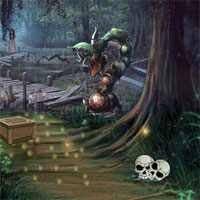 Free online html5 games - Top Escape from Dark Forest game 