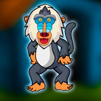 Free online html5 escape games - Release the Wild Baboon