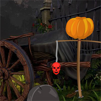Free online html5 games - Escape Little Girl from Zombie Forest game 
