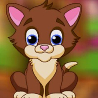 Free online html5 games - G2J Choco Land Kitten Escape game - WowEscape 