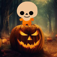 Free online html5 games - BEG Scary Creepy Land Escape game 
